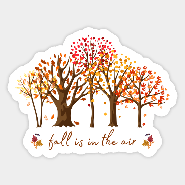 Fall Colors Sticker by NatureDzines